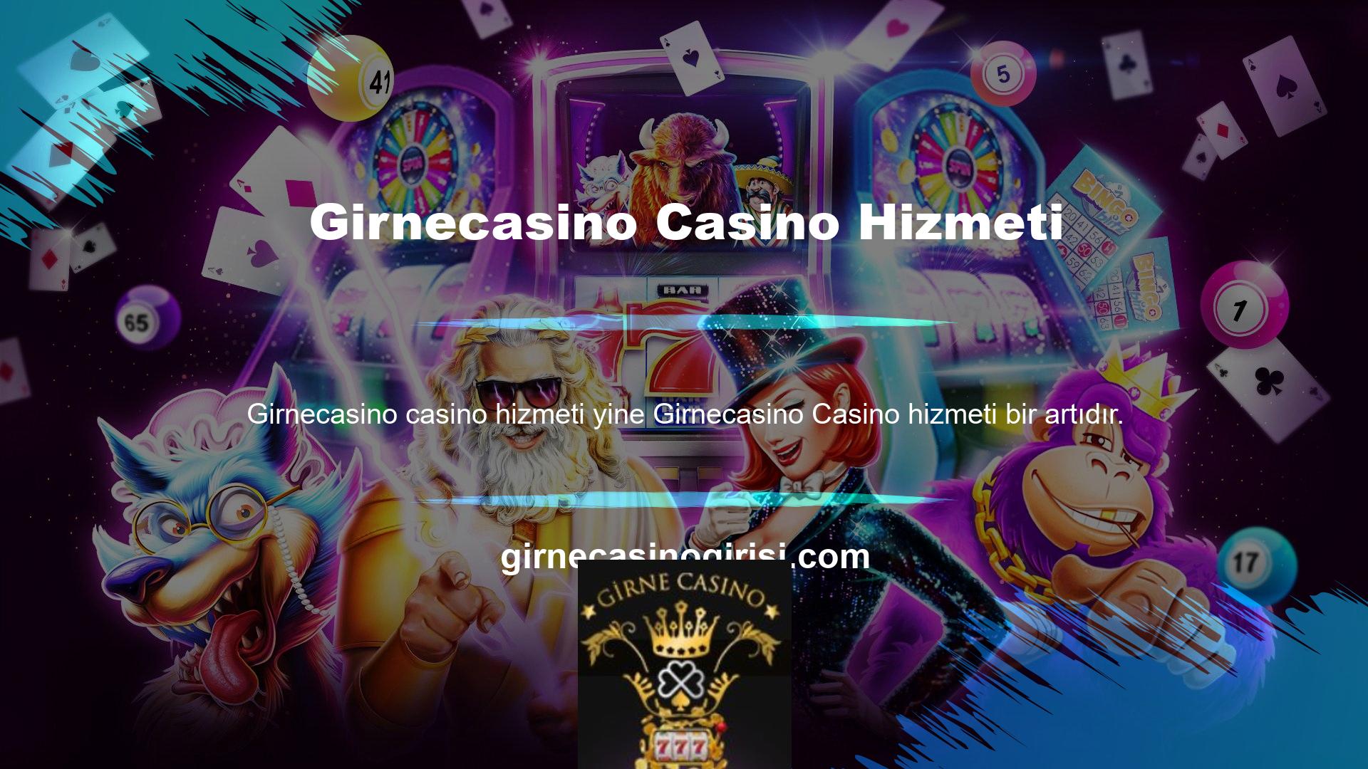 Girnecasino casino bölümünde Netent, üyeleri için oyunlar sunmaktadır